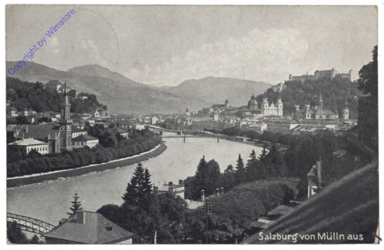 Salzburg, von Mülln aus