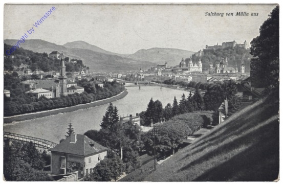 Salzburg, von Mülln aus