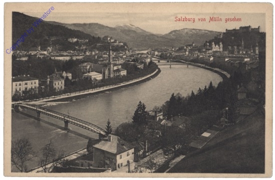 Salzburg, von Mülln gesehen