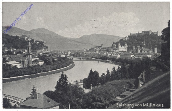 Salzburg, von Mülln aus