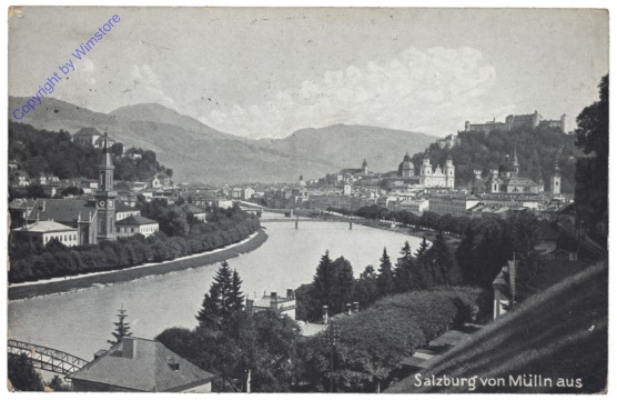 Salzburg, von Mülln aus
