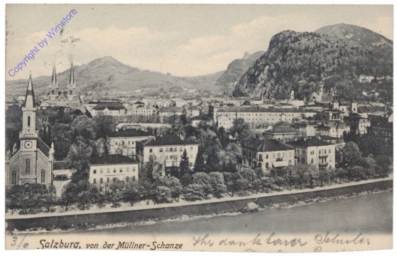 Salzburg, von der Müllner-Schanze