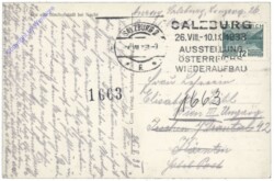 Salzburg, bei Scheinwerferbeleuchtung