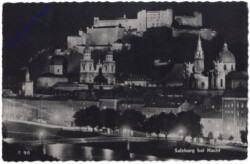Salzburg, bei Nacht