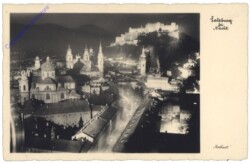 Salzburg, bei Nacht