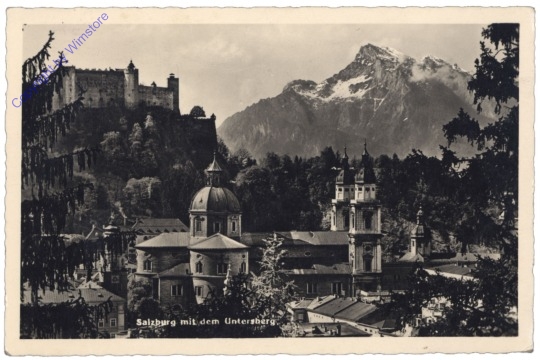 Salzburg, mit dem Untersberg