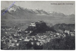 Salzburg, gegen den Untersberg