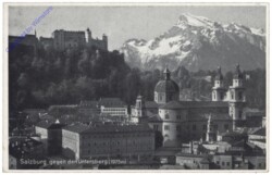 Salzburg, gegen den Untersberg