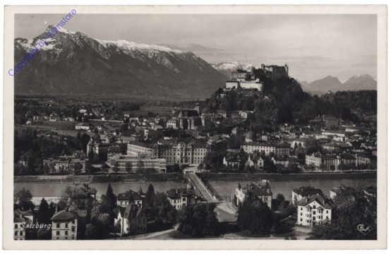 Salzburg, gegen den  Untersberg