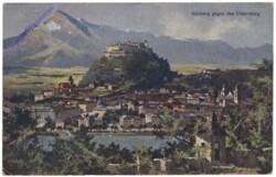 Salzburg, gegen den  Untersberg