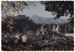 Salzburg, mit Altstadt und Untersberg