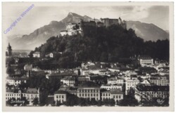 ak120376 Salzburg, mit Untersberg