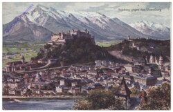 Salzburg, gegen den Untersberg