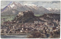 Salzburg, gegen den Untersberg