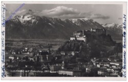 Salzburg, mit Untersberg