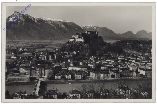 Salzburg, mit Untersberg