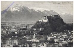 Salzburg, gegen den Untersberg