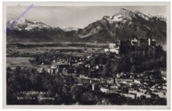 Salzburg, mit Hoh. Göll u. Untersberg