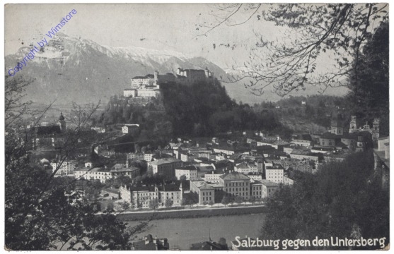 Salzburg, gegen den Untersberg