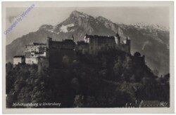 Salzburg, Hohensalzburg und Untersberg