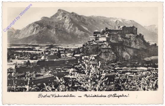 Salzburg, Frohe Weihnachten - Glückliches Neuejahr!