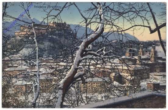 Salzburg, im Winter