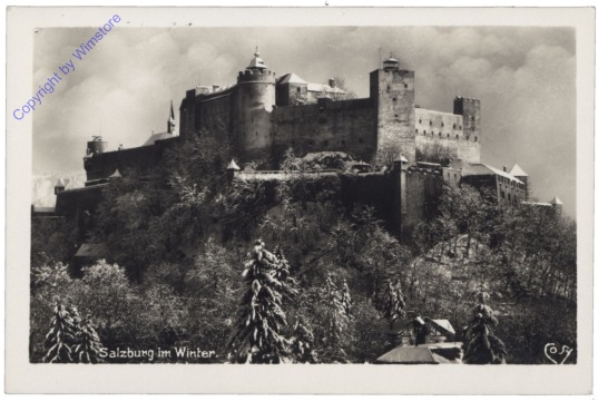 Salzburg, im Winter