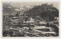 ak120414 Salzburg, im Winter