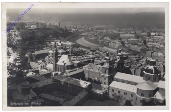 Salzburg, im Winter