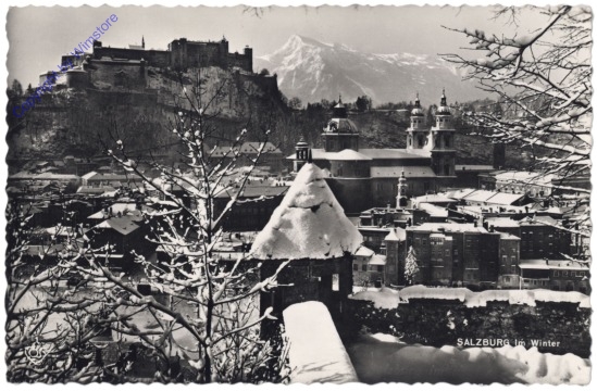 Salzburg, im Winter