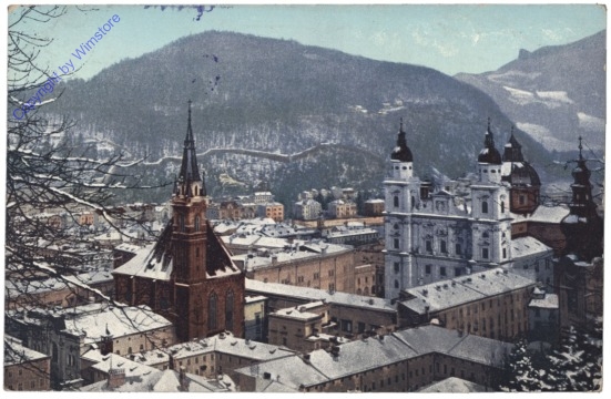 Salzburg, im Winter
