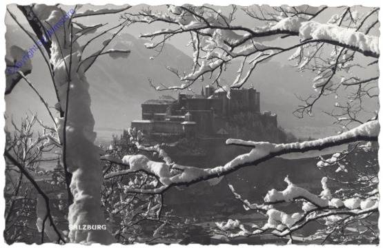 Salzburg, im Winter