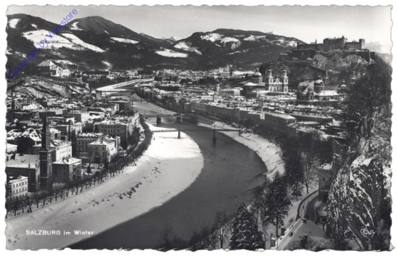 Salzburg, im Winter