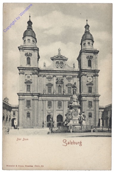 ak120423 Salzburg, Der Dom