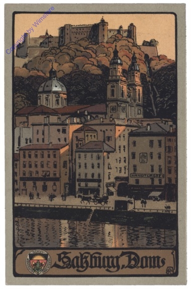 ak120435 Salzburg, Inneres des Domes