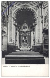 Salzburg, Inneres der Dreifaltigkeitskirche