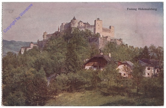 ak120445 Salzburg, Festung Hohensalzburg