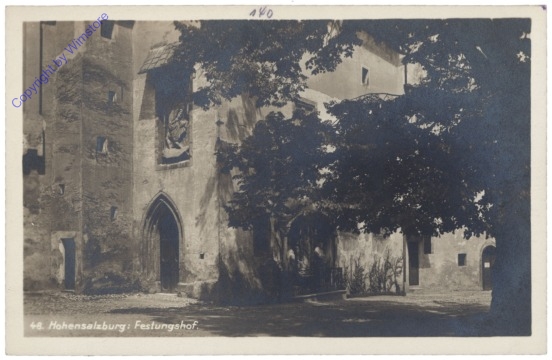 Salzburg, Hohensalzburg, Festungshof