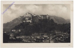 Salzburg, Festung Salzburg gegen Untersberg
