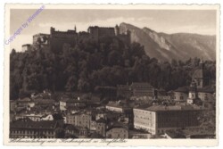 Salzburg, Hohensalzburg mit Glockenspiel und Stieglkeller