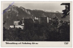 Salzburg, Hohensalzburg mit Untersberg
