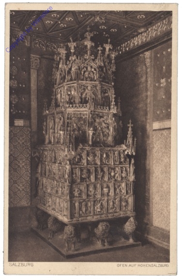 ak120465 Salzburg, Hohensalzburg, Ofen