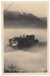Salzburg, Hohensalzburg, hoch über den Wolken