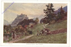 Salzburg, Hohensalzburg vom Fürberg