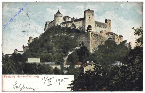ak120477 Salzburg, Festung Hohen-Salzburg
