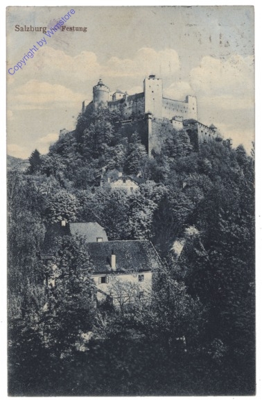 ak120480 Salzburg, Festung