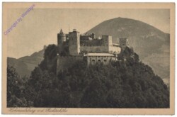 Salzburg, Hohensalzburg von der Richterhöhe