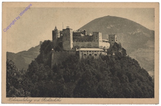 ak120491 Salzburg, Hohensalzburg von der Richterhöhe