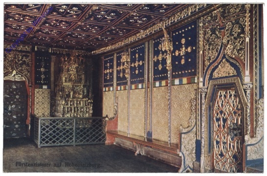 ak120499 Salzburg, Fürstenzimmer auf Hohensalzburg