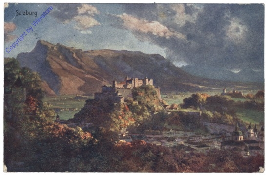 ak120500 Salzburg, Hohensalzburg